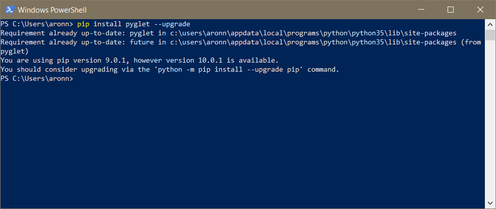 install_pyglet_upgrade